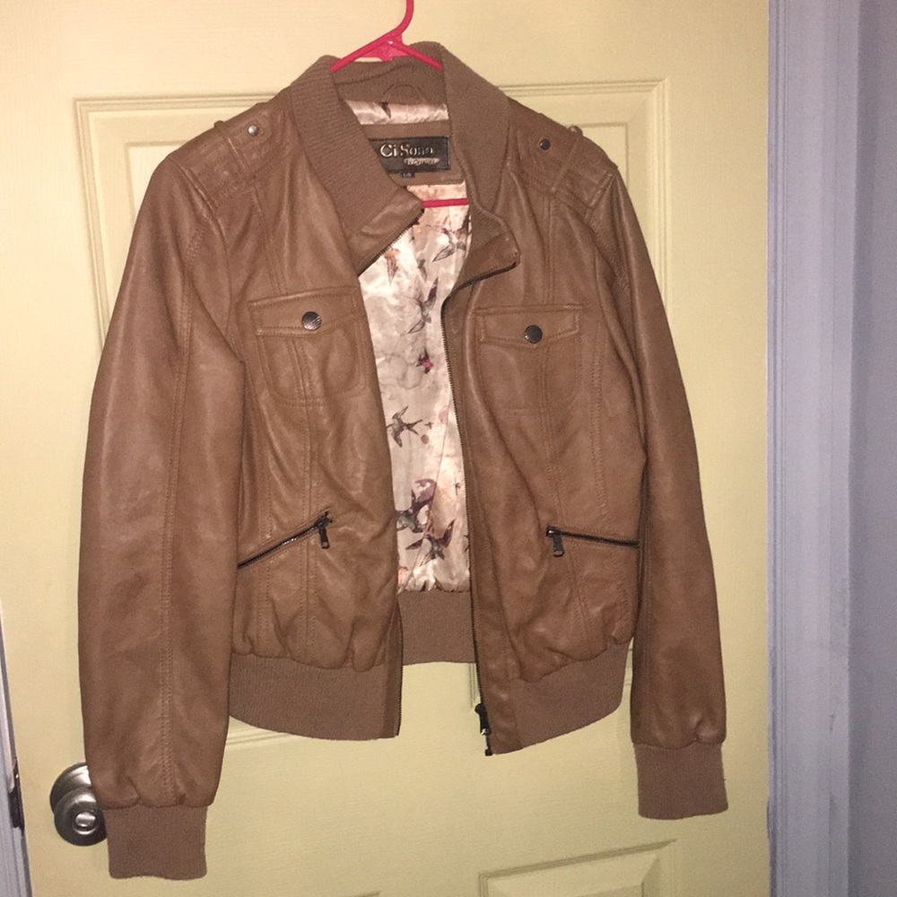 Leather jacket